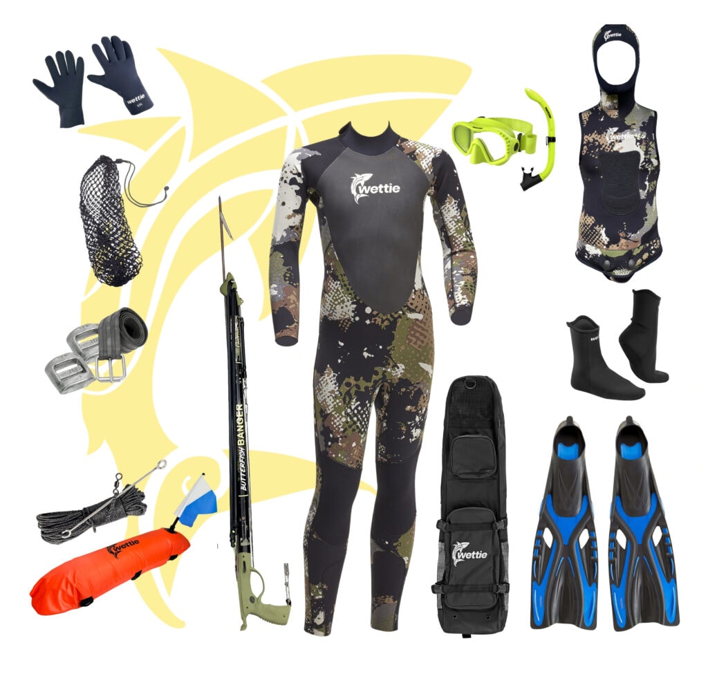 Kids spearfishing package