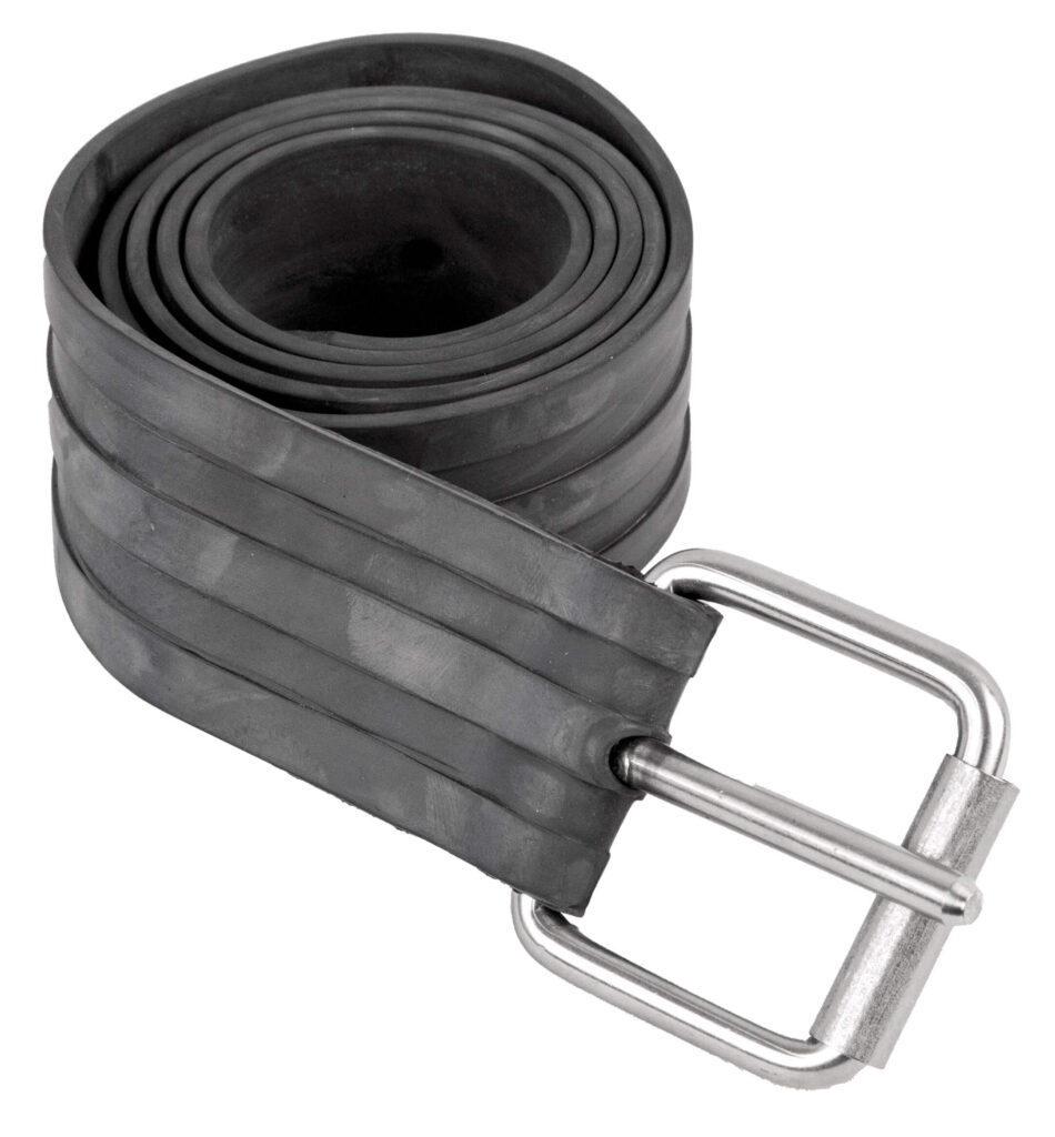 rubber weight belt