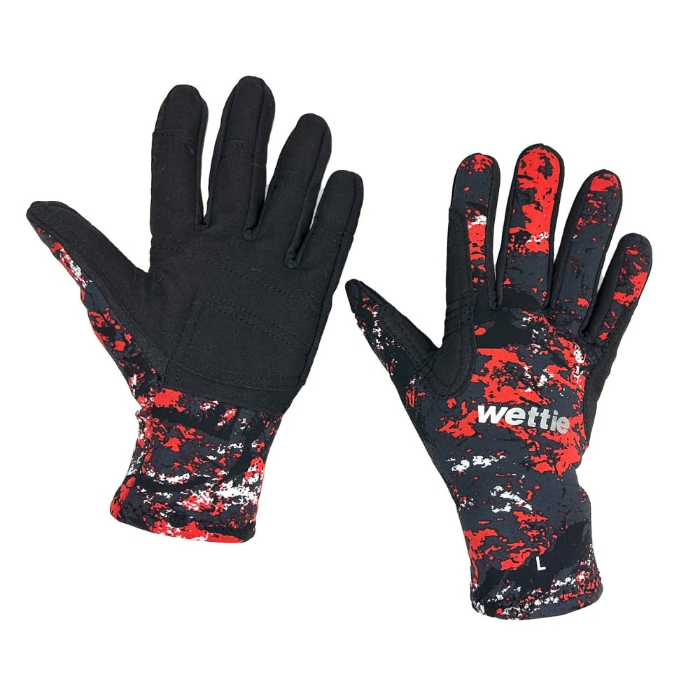 'Spearo’ Amara Gloves - Red Knight Camo