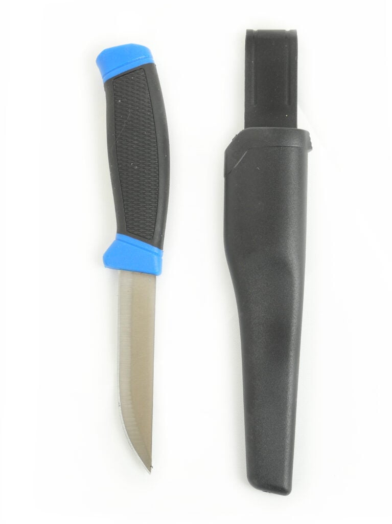 basic blue knife