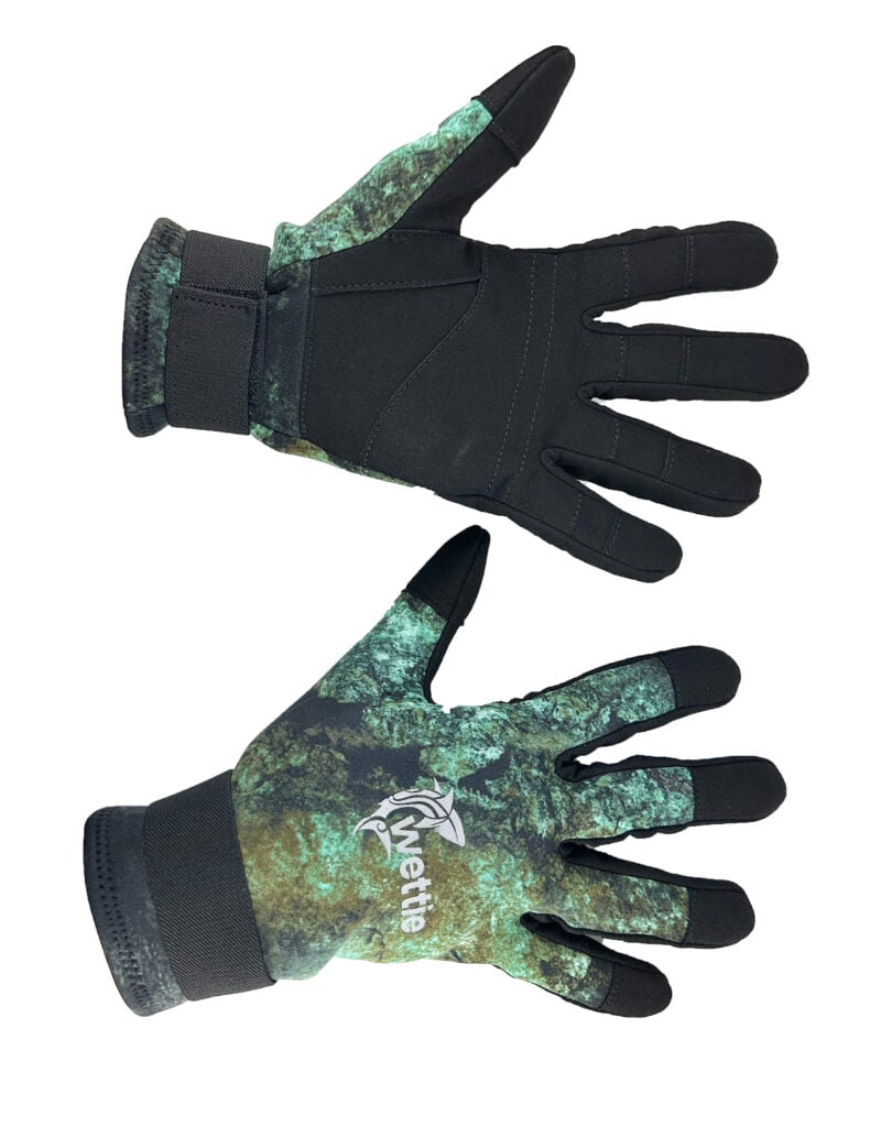 reef gloves green camo