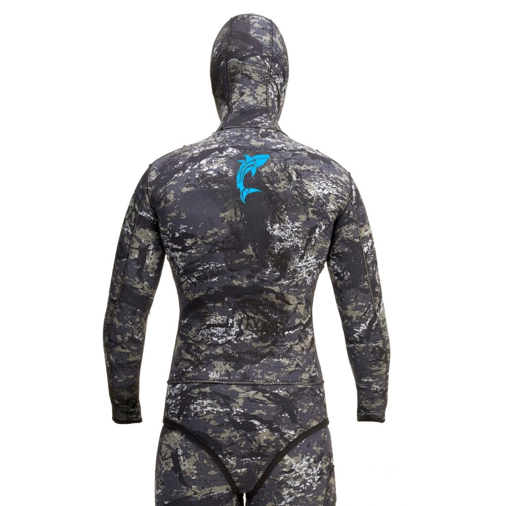wom reef black camo back jkt