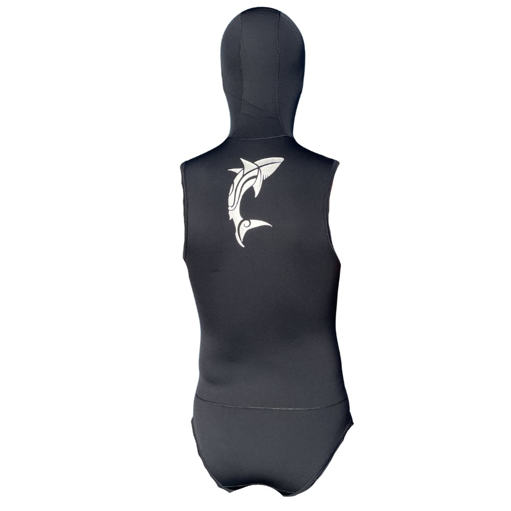 black 3mm sperafishing vest 2