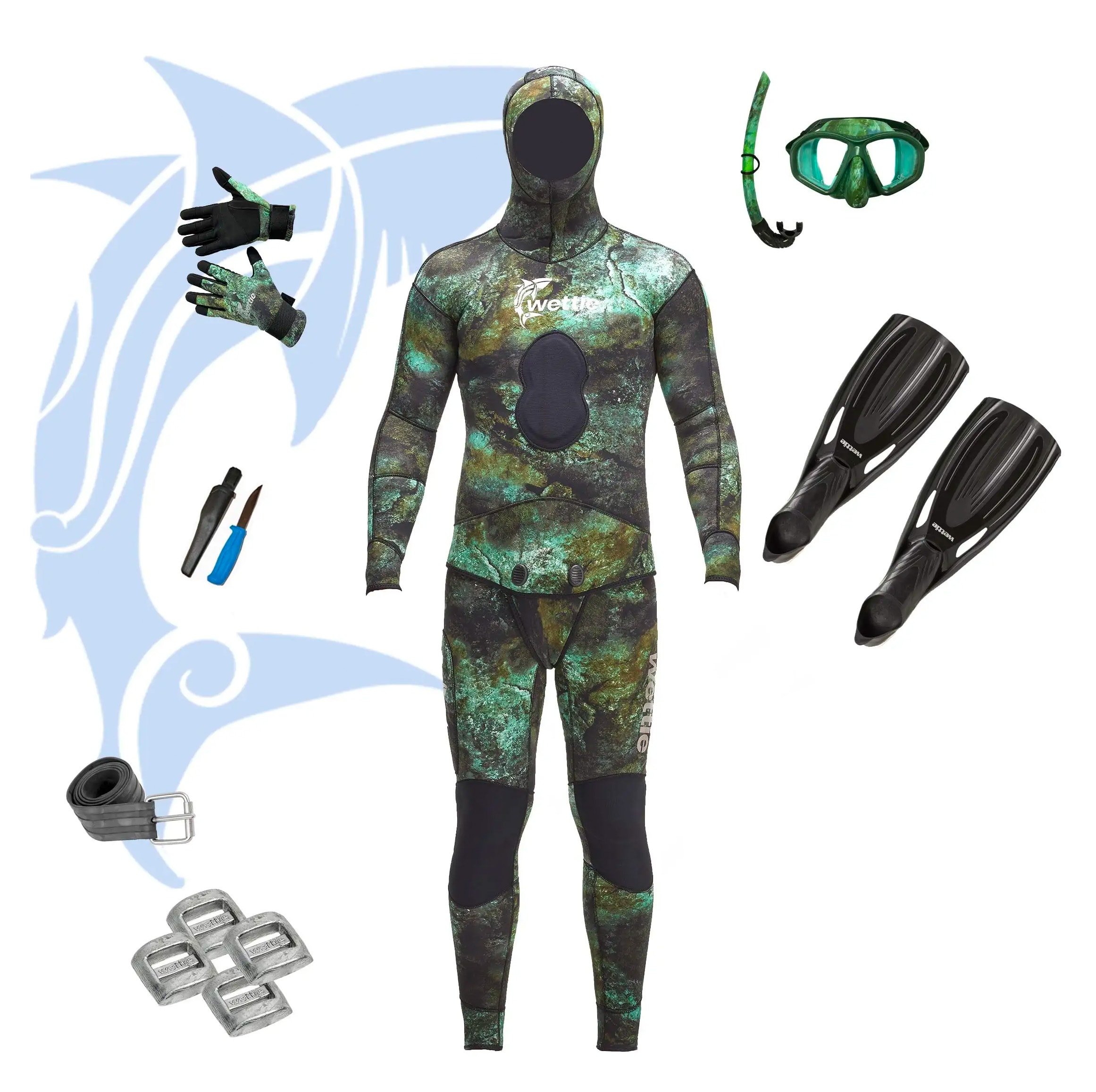 Wettie 'Shore Diver' South Package International - Wettie NZ