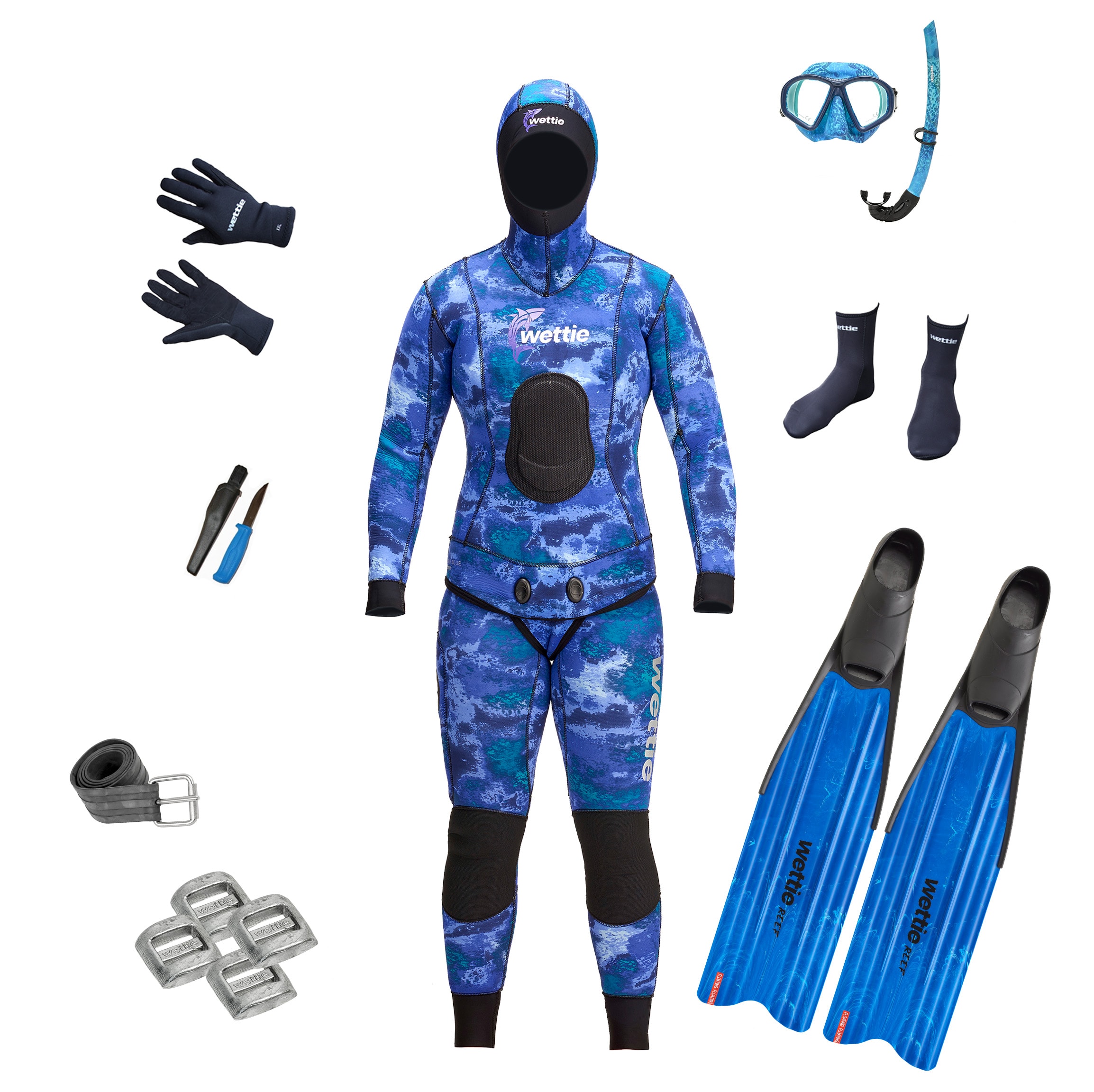 Atlantis Vertex W50 Spearfishing wetsuit - Buy online NZ Sea