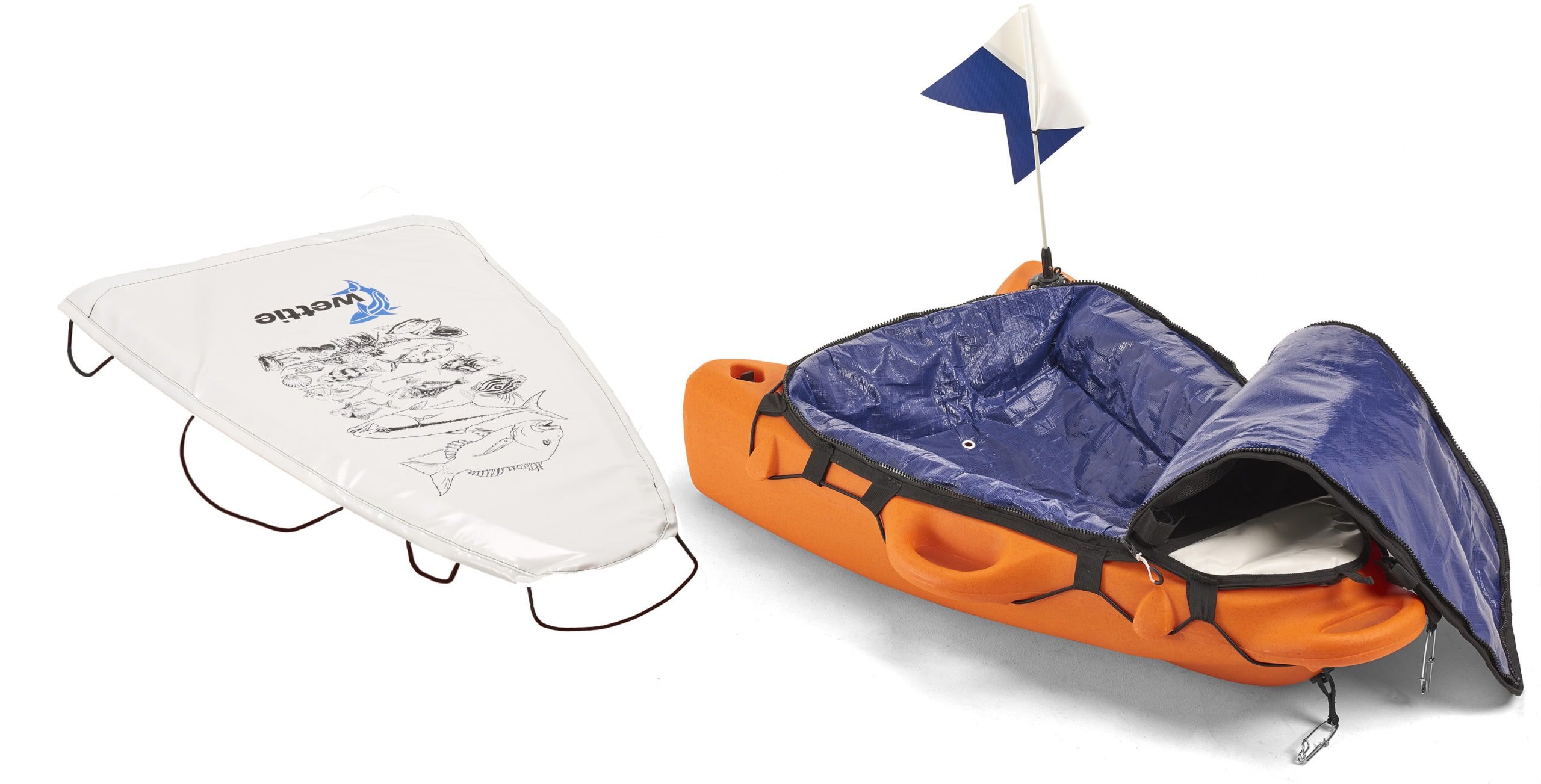 Wettie Float Boat + Chill Bag Combo + Canvas (Large) - Wettie NZ