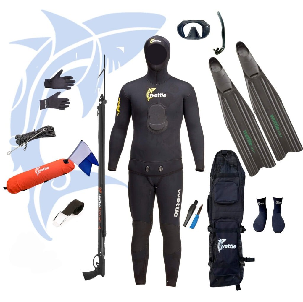 Wettie 'Entry Pro' Spearfishing Package International - Wettie NZ