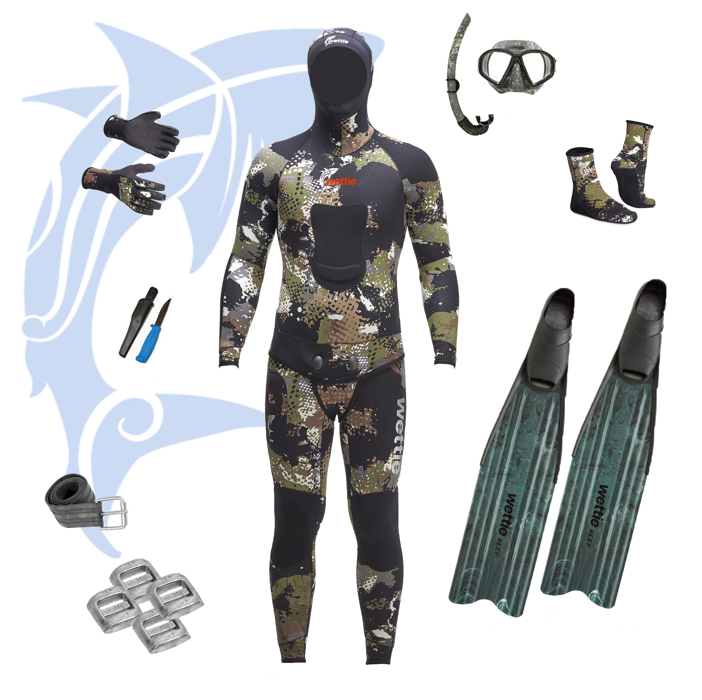 Wettie 'Coastal' Package (Commando - Heat retention/nylon lined) - Wettie NZ