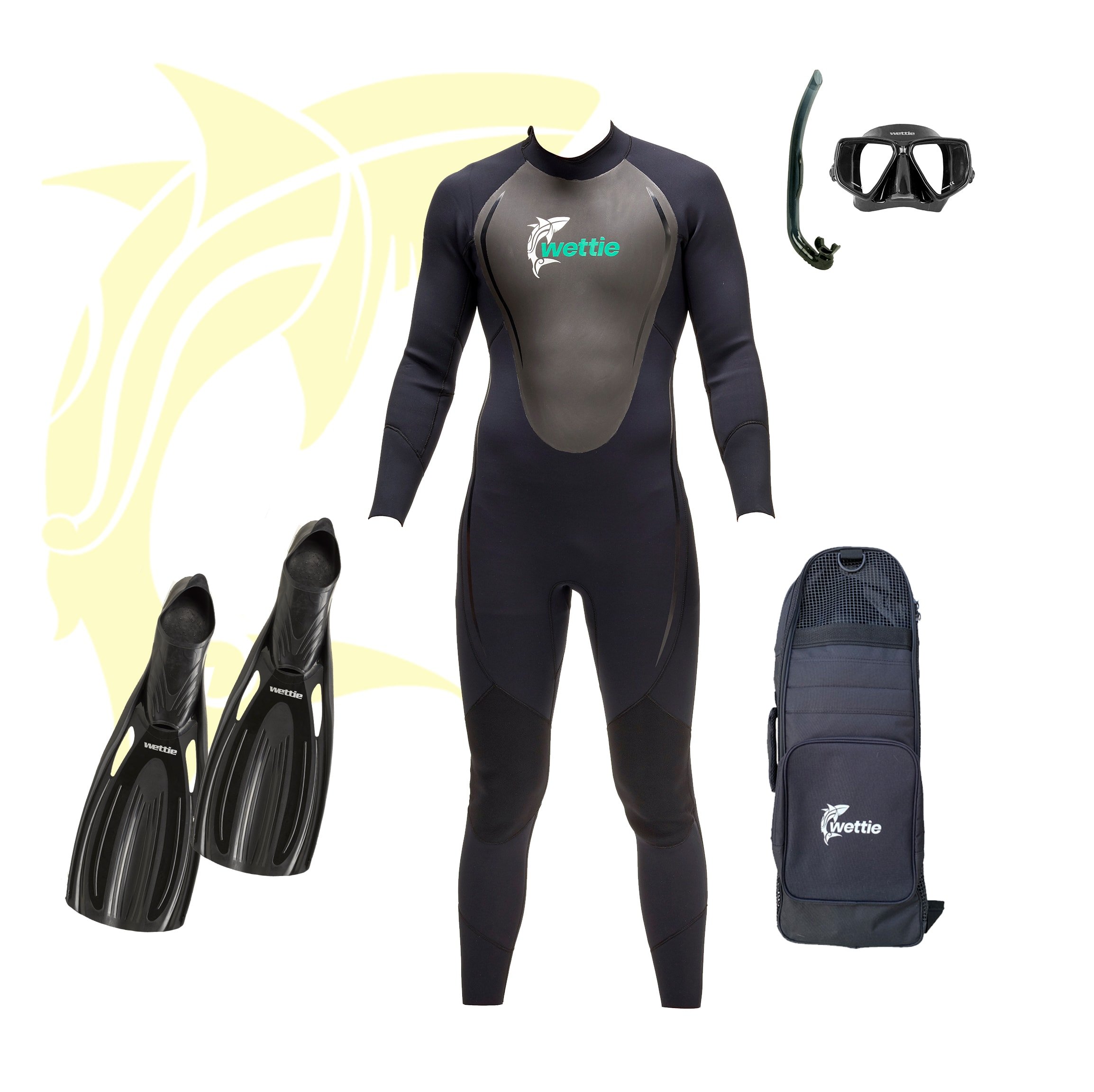 5mm Reef Commando Wetsuit (Nylon/Heat retention Lined) - Wettie NZ