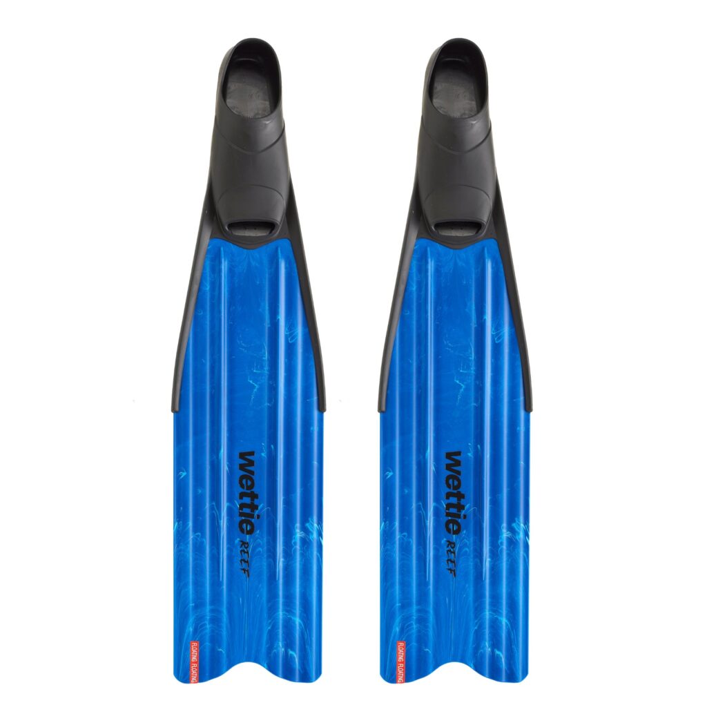 reef fins blue