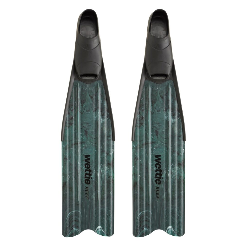 reef fins green