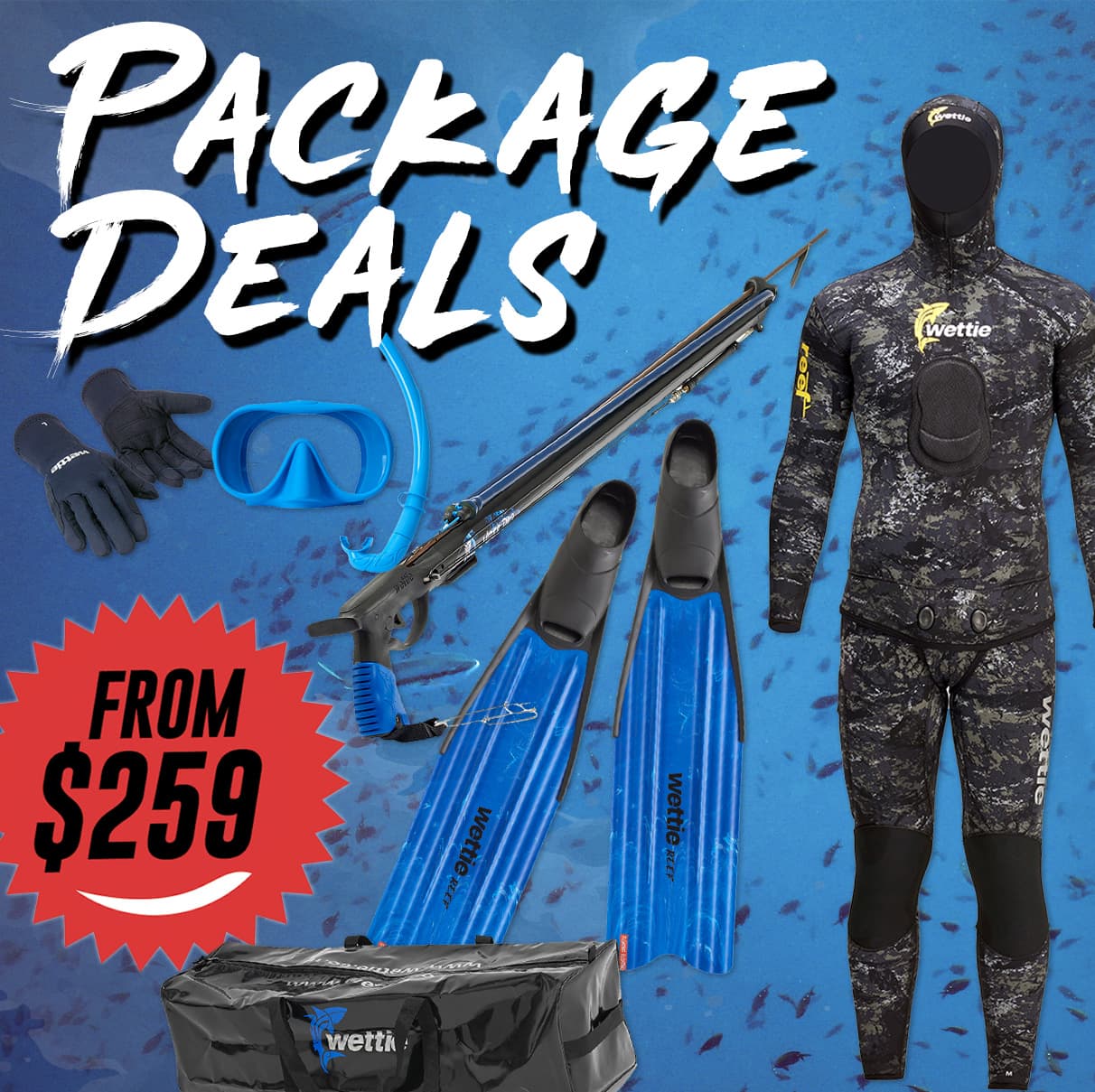 Home - Wettie NZ  Spearfishing Wetsuits & Dive Equipment