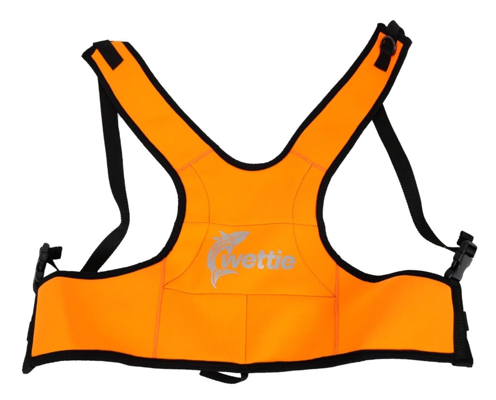 High vis vest back
