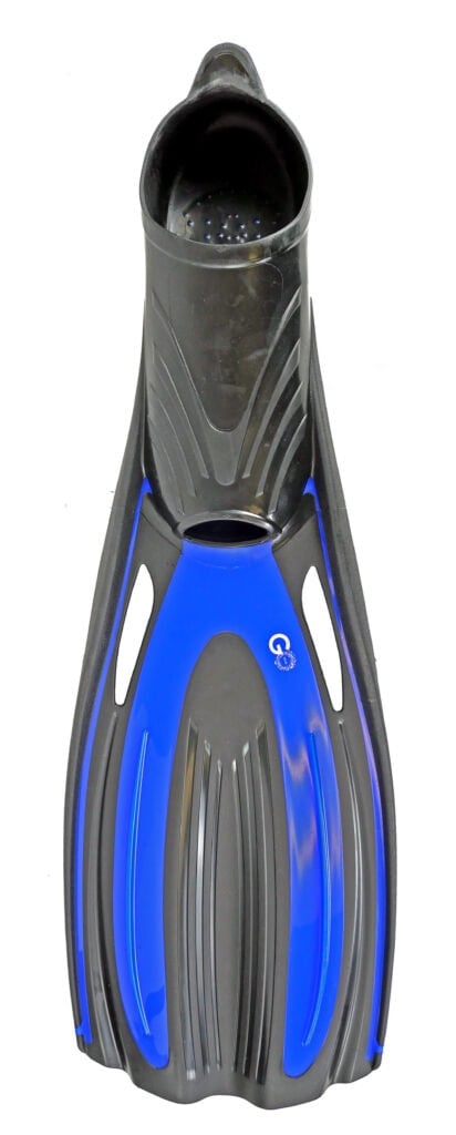 go blue diver fins