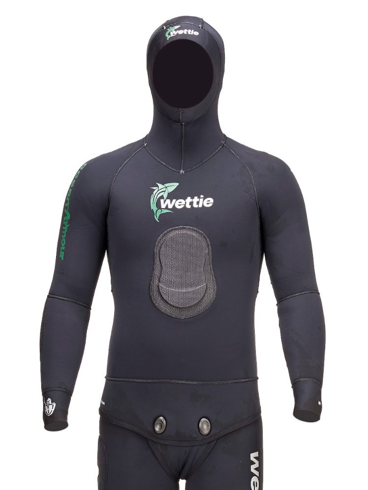 Ocean armour jacket black