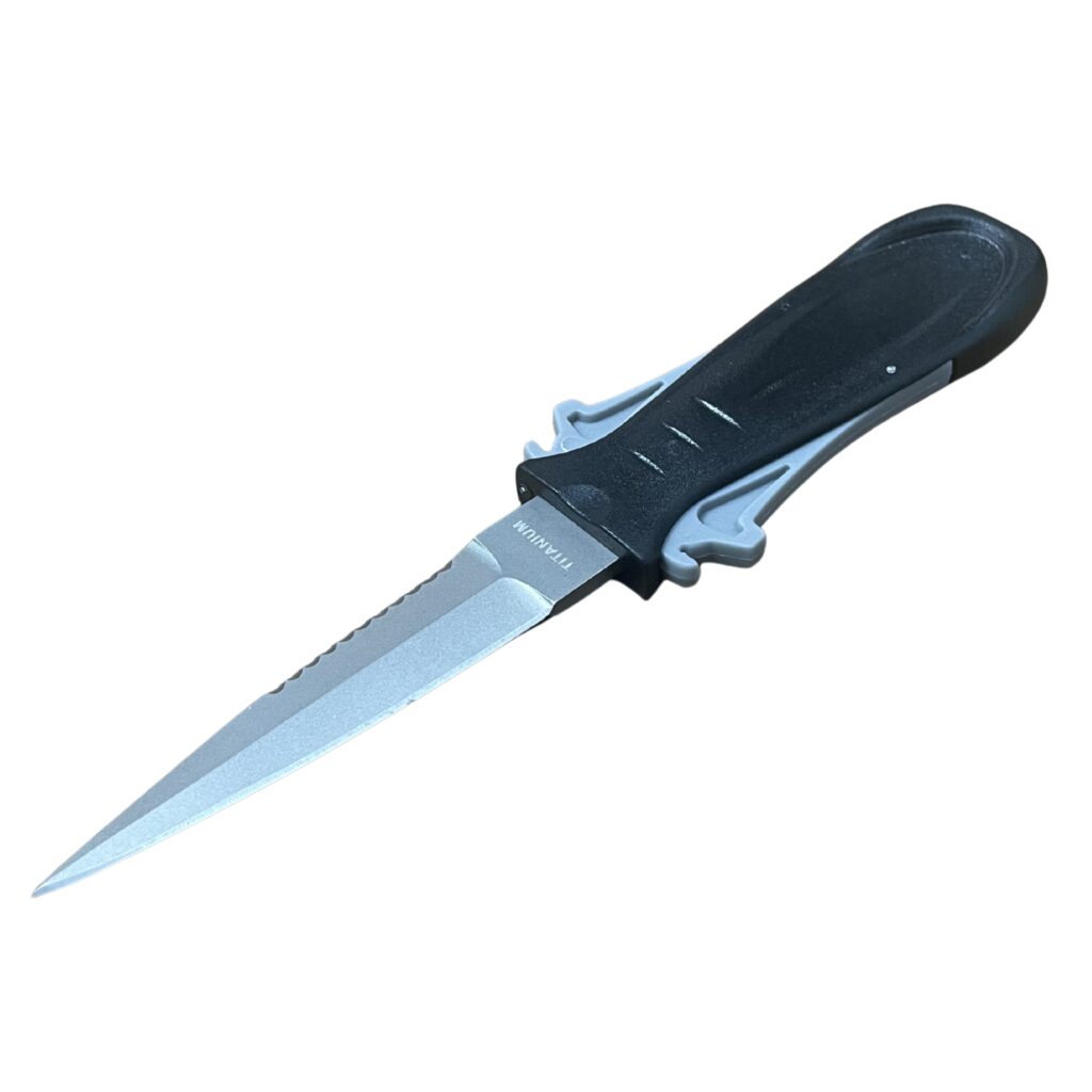 Titanium belt knife 1