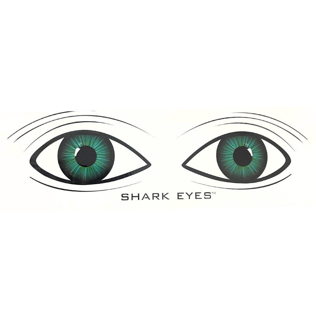 shark eyes stickers no bg